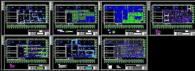 某食品公司凈化圖 免費下載 - 暖通圖紙 - 土木工程網
